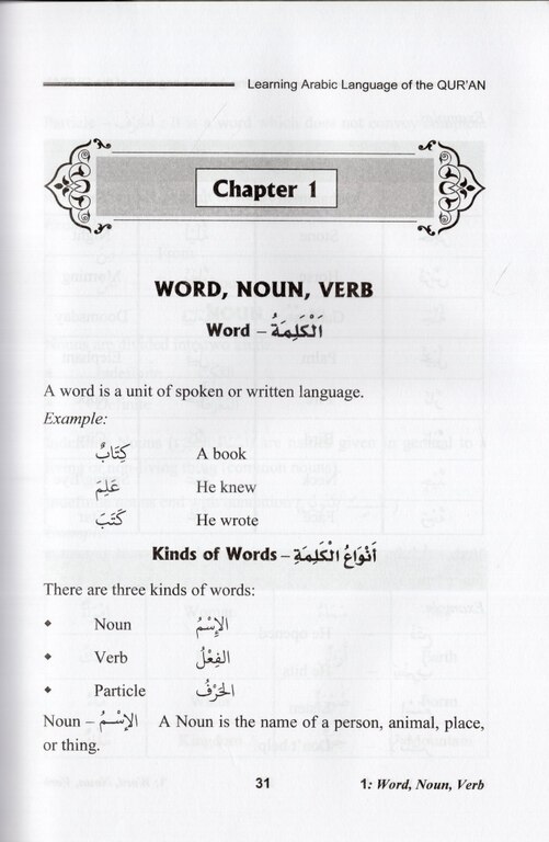 Learning Arabic Language Of The Qur'an